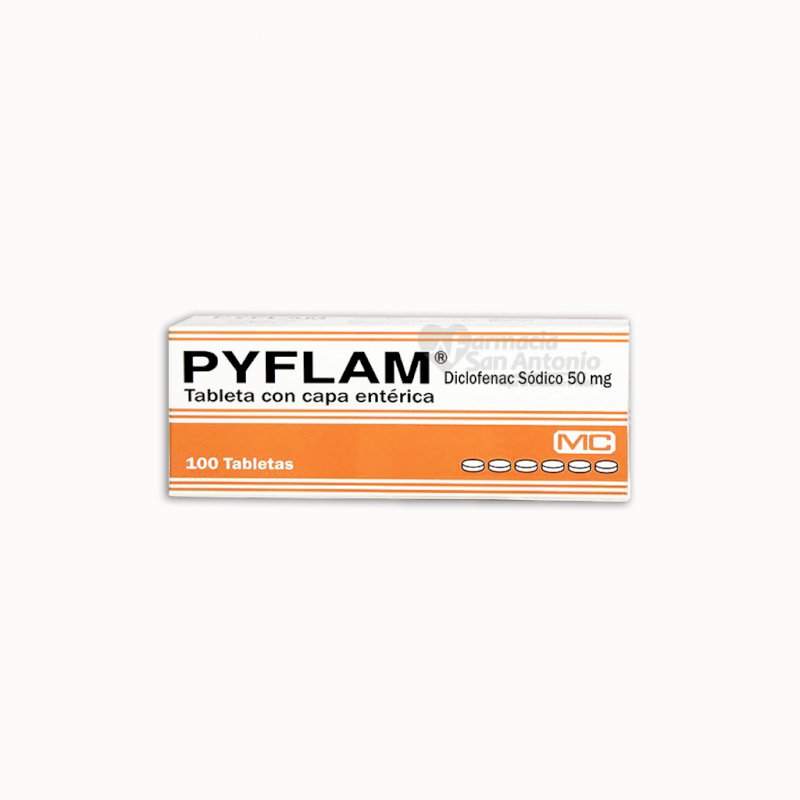 PYFLAM 50MG X 100 TAB