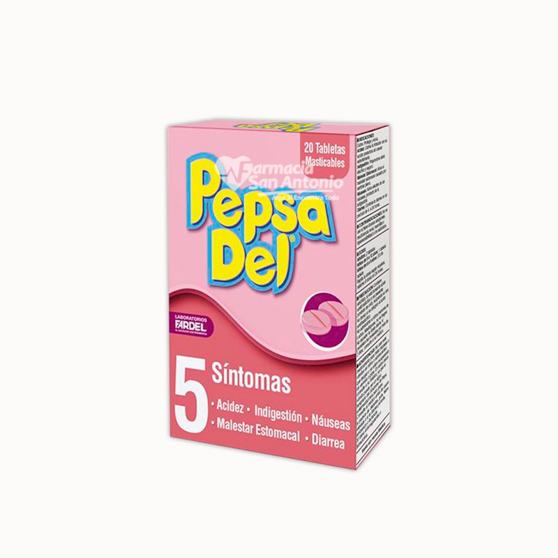 PEPSADEL TAB. MASTICABLE X CAJA 20