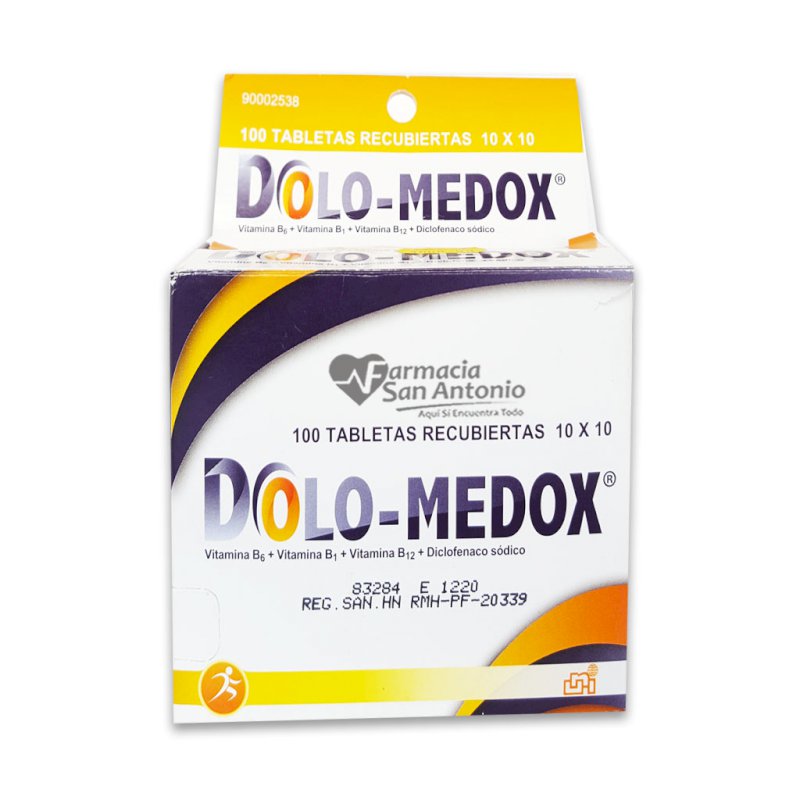 DOLO-MEDOX 100 TABLETAS