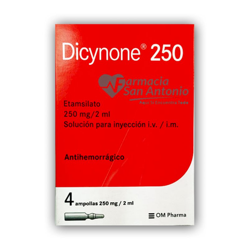 UNIDAD DICYNONE 250MG AMP