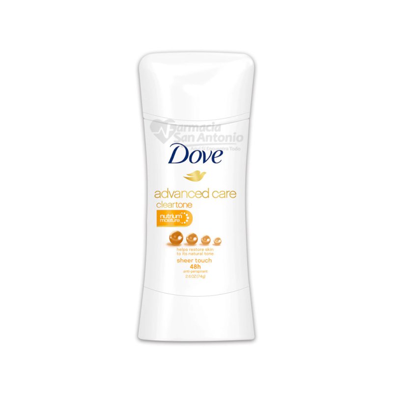 DES. DOVE ACLARADO SHEER TOUCH 2.6 ONZ