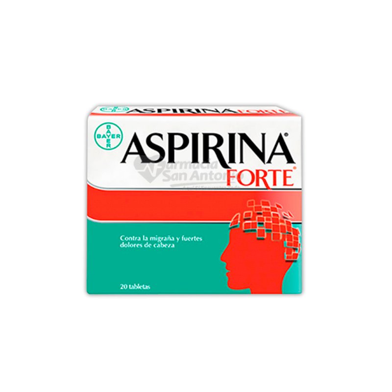 UNIDAD ASPIRINA 1G FORTE TAB