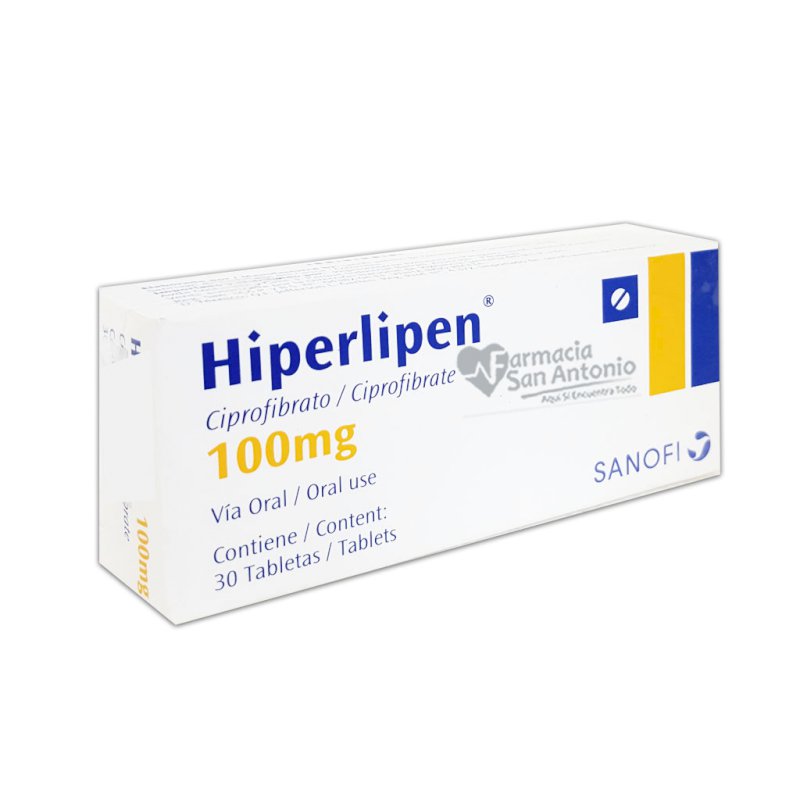 HIPERLIPEN 100MG X 30 TAB