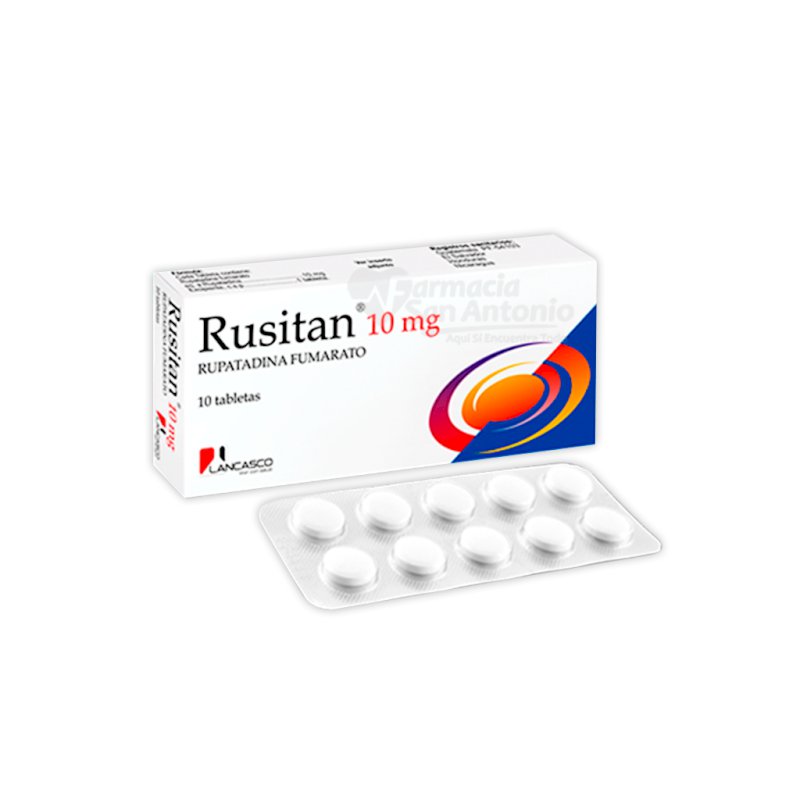 RUSITAN 10MG X 10 TABS