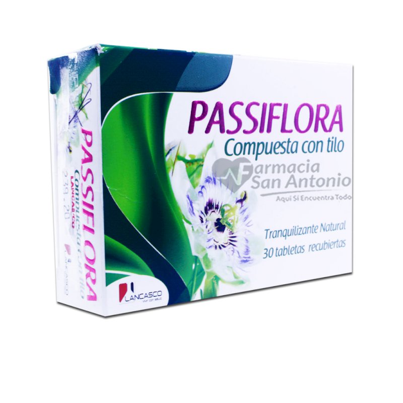 UNIDAD LANCASCO PASSIFLORA TABLETAS