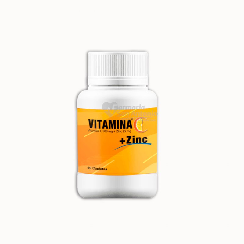 VITAMINA C + ZINC FCO X 60 CAPS