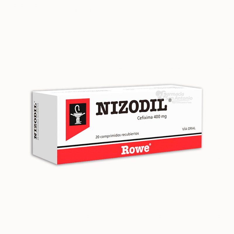 UNIDAD ROWE NIZODIL 400MG TABS