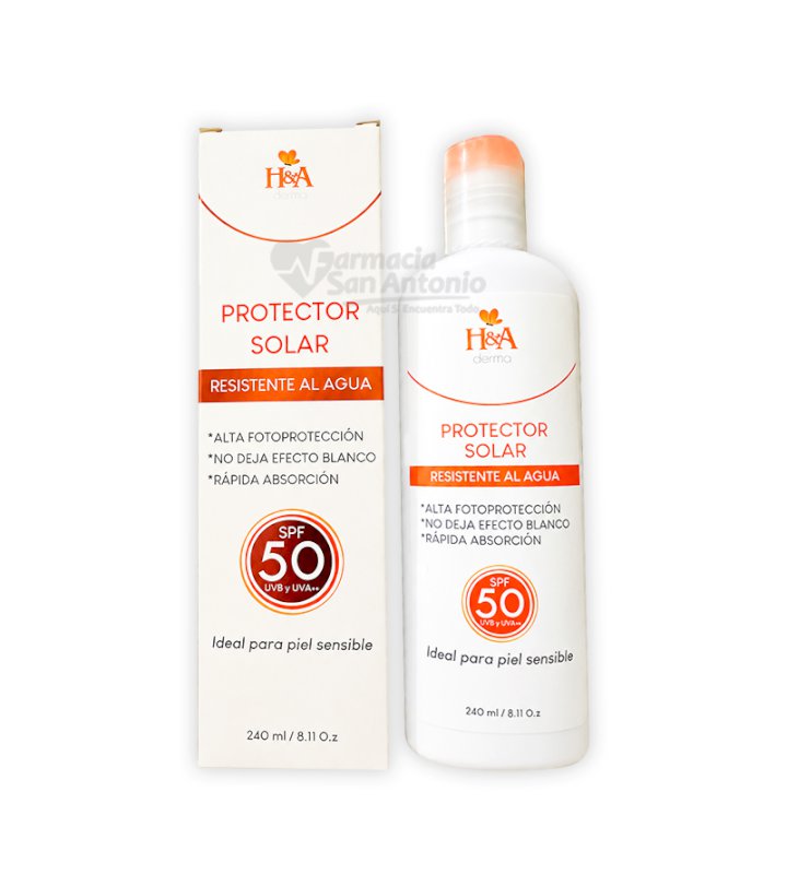 PROTECTOR SOLAR SPF 50 X 240ML