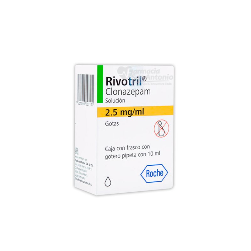 RIVOTRIL 2.5MG GOTAS 10ML