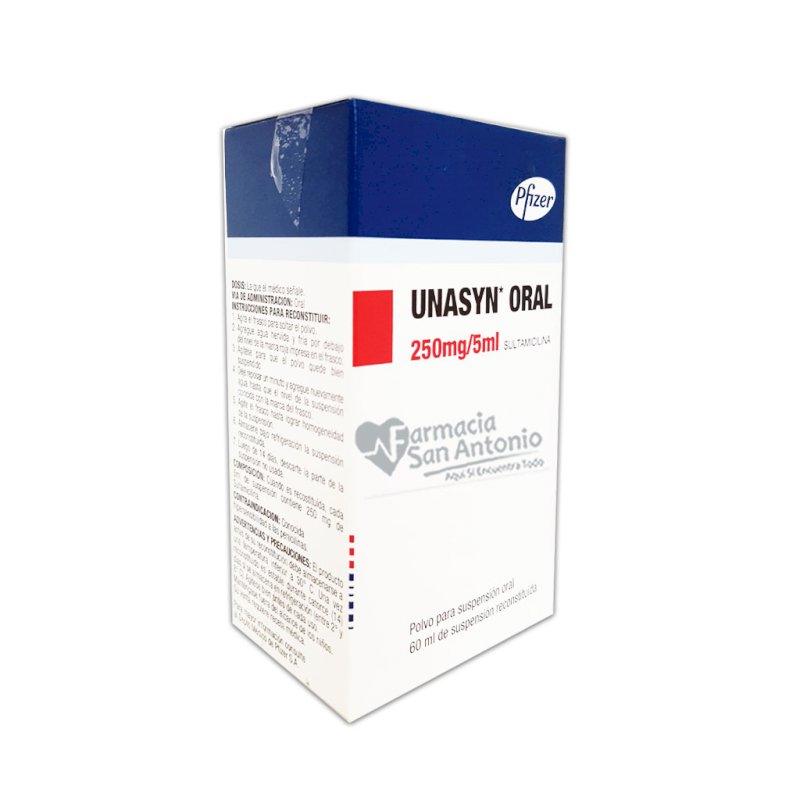 UNASYN SUSP 250MG X 60ML