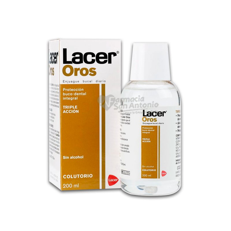 LACER OROS COLUTORIO 200ML TRIPLE ACCION