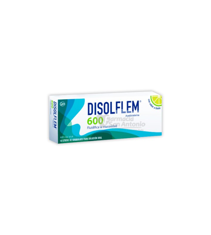 DISOLFLEM 600MG X 10 SOBRES
