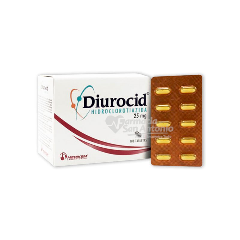 UNIDAD MEDIKEM DIUROCID TABS