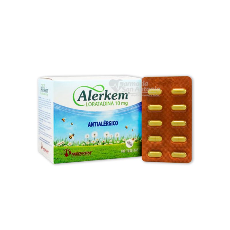 UNIDAD MEDIKEM ALERKEM 10MG TABS