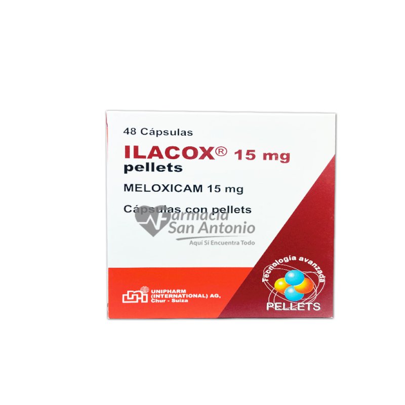 UNIDAD ILACOX 15MG CAPS