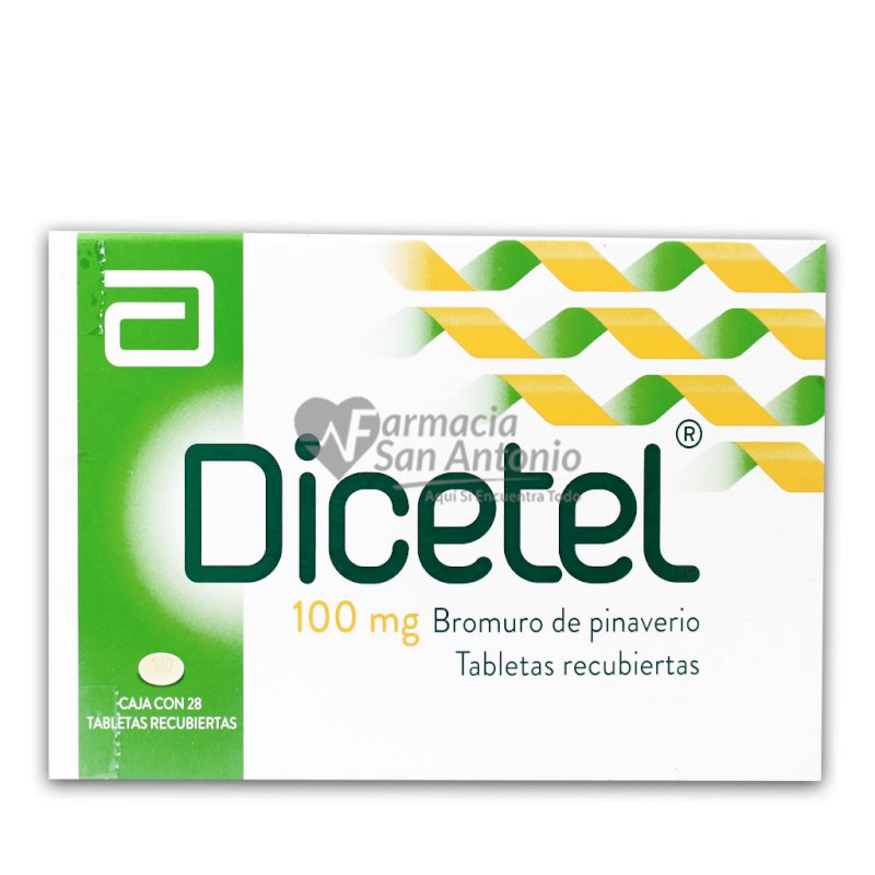 DICETEL 100MG X 28 TAB $