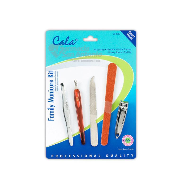 CALA KIT P/MANICURE 5 PCS #70-401B