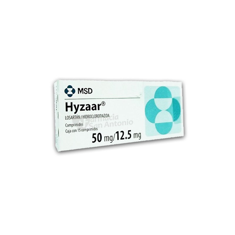 HYZAAR 50/12.5MG X 15 TAB