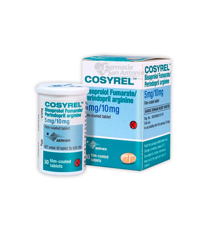 COSYREL 5MG/10MG X 30 COMPR RECU