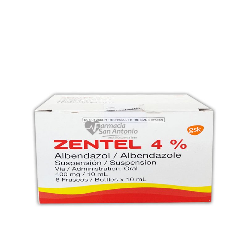 ZENTEL SUSPENCION 10ML