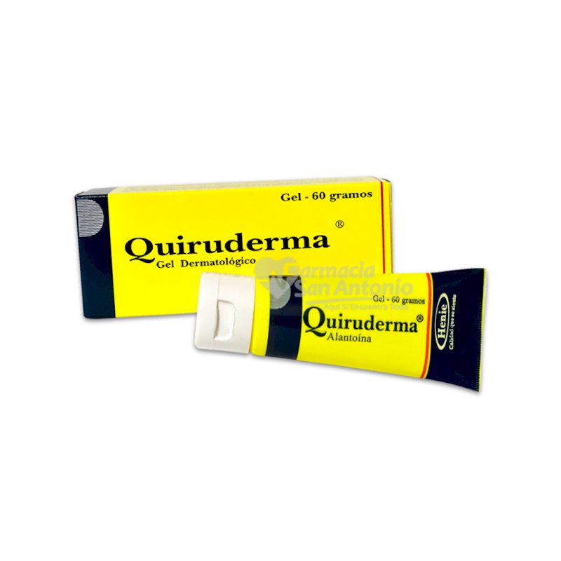 QUIRUDERMA GEL, TUBO X 60GRS