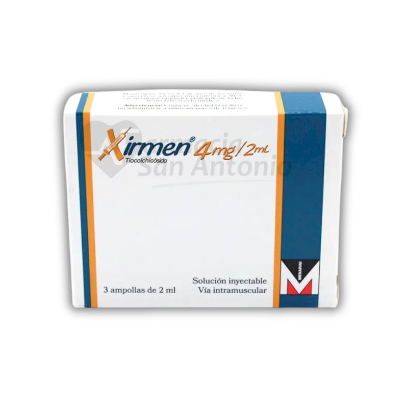 XIRMEN 4MG/2ML X 3 AMPS