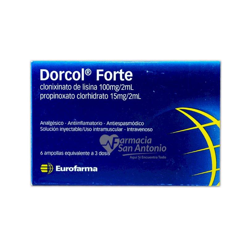 DORCOL FORTE X 6 AMPOLLAS