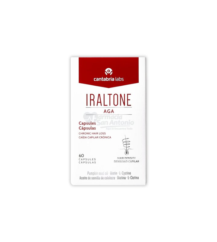 IRALTONE AGA X 60 CAPS