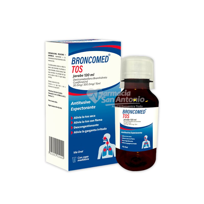 BRONCOMED TOS JBE X 120ML