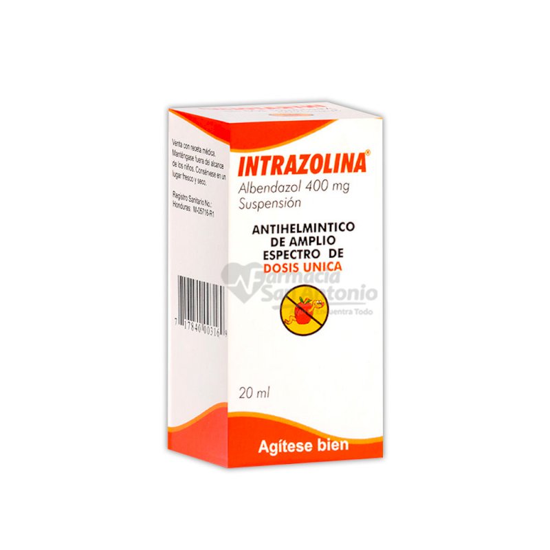 INTRAZOLINA SUSP X 20ML