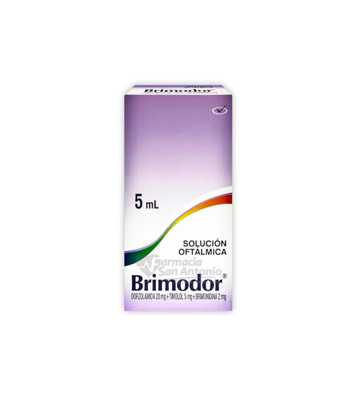 BRIMODOR SOL. OFTAL. X 5ML