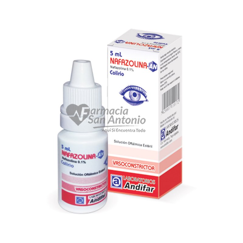 NAFAZOLINA-AN COLIRIO 5 ML