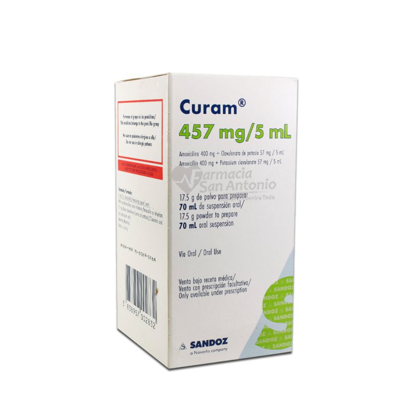 CURAM SUSP 457MG X 70ML