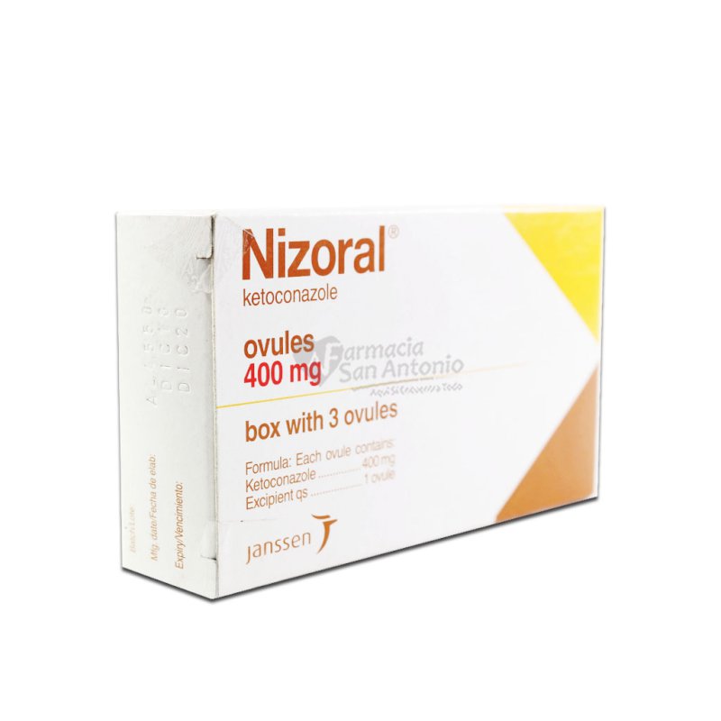 NIZORAL 400MG X 3 OVULOS