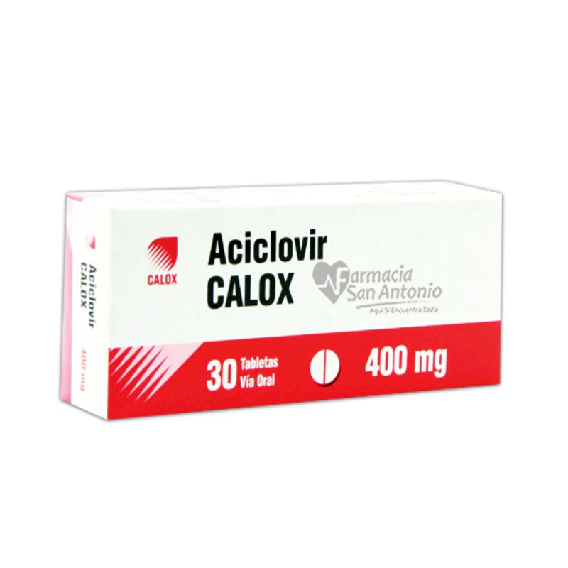 ACICLOVIR CALOX 400MG X 30 TAB