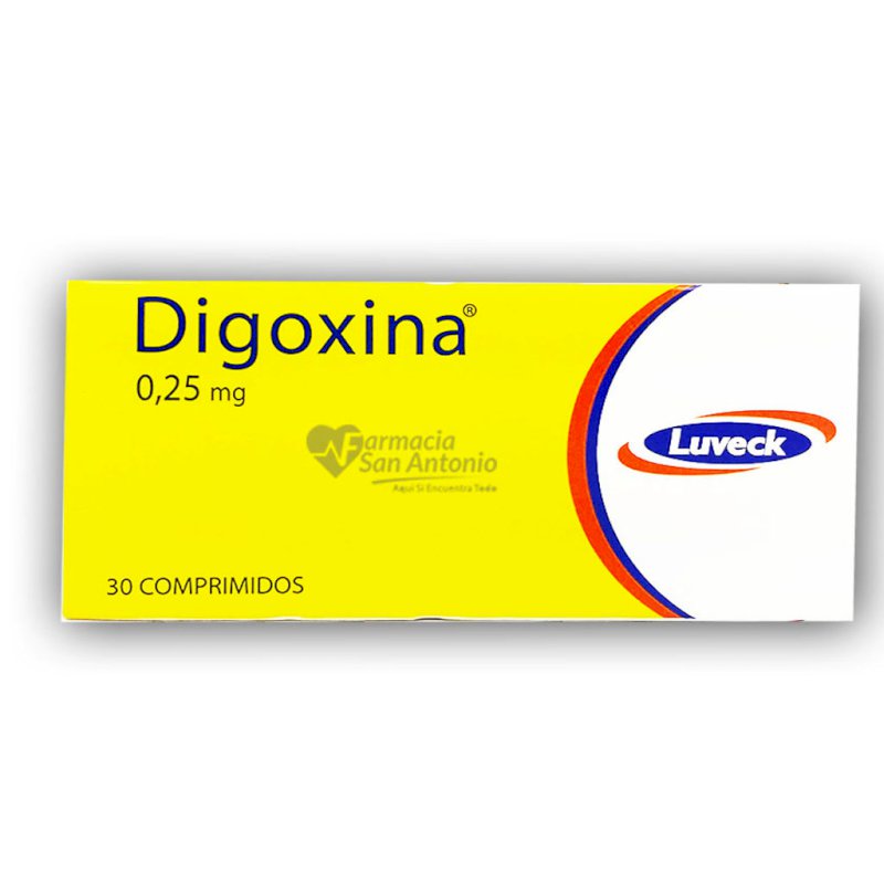DIGOXINA 0.25 X 30 COMP