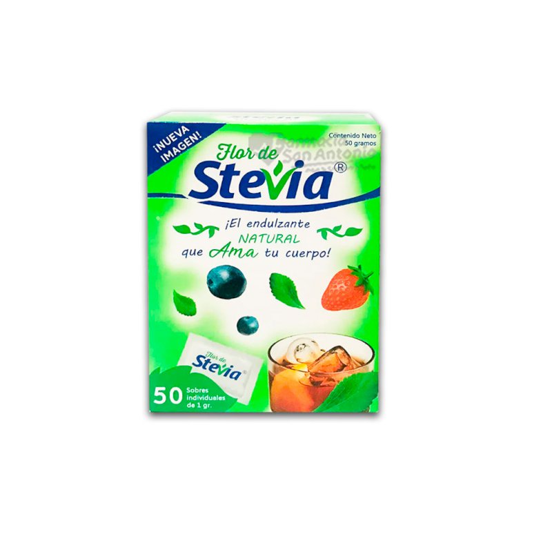 STEVIA EN POLVO X 50 SOBRES