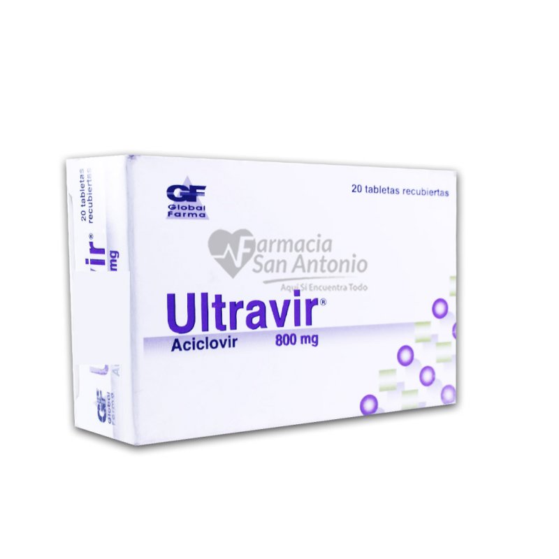 ULTRAVIR 800MG X 20 TAB