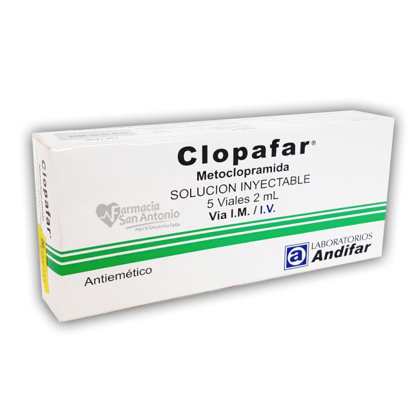 CLOPAFAR X 5 AMP 2 ML