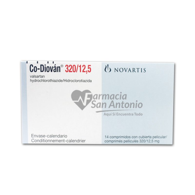 CO-DIOVAN 320/12,5MG X 14 TABS