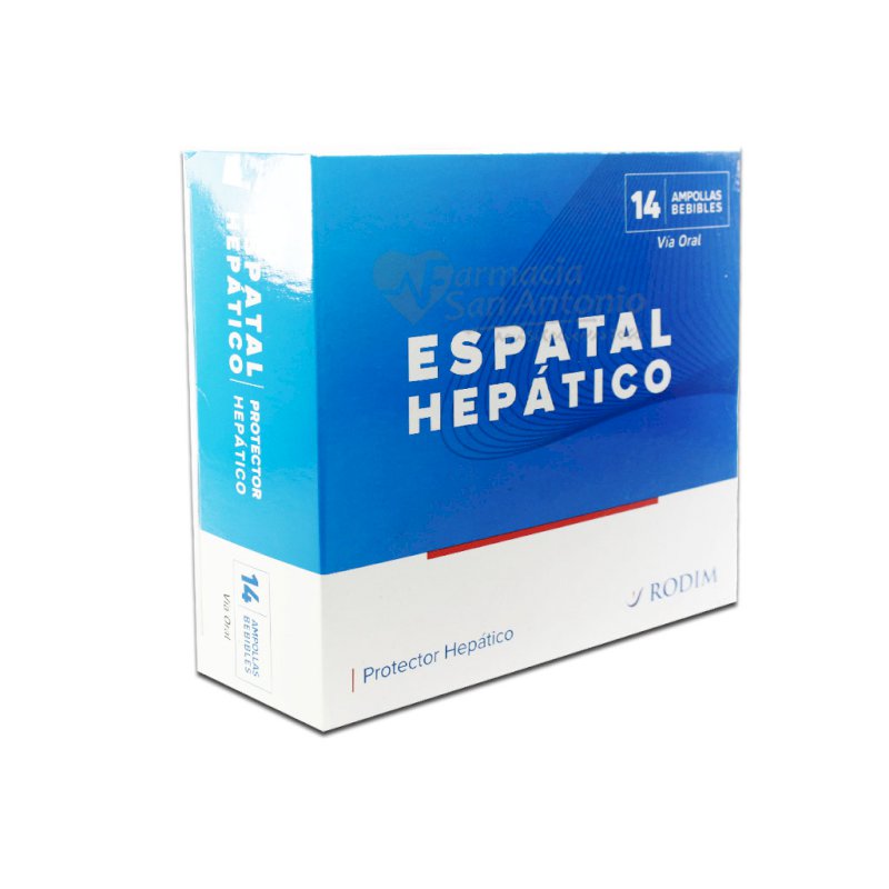 ESPATAL HEPATICO 14 AMP. BEBIBLES