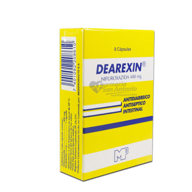 UNIDAD DEAREXIN X 8 CAPS