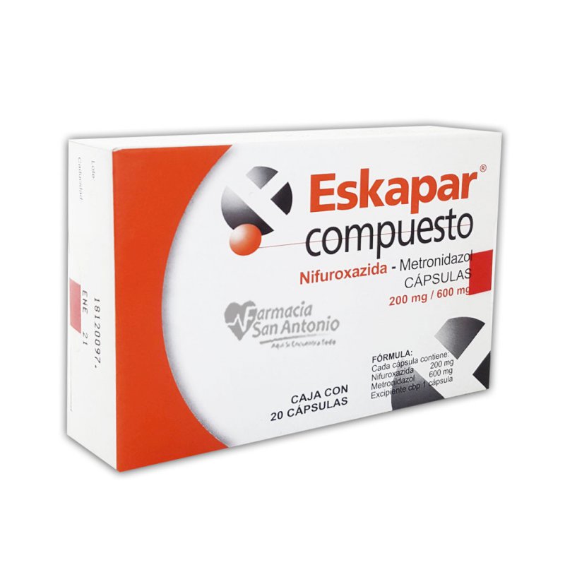 ESKAPAR COMPUESTO 20 CAPSULAS