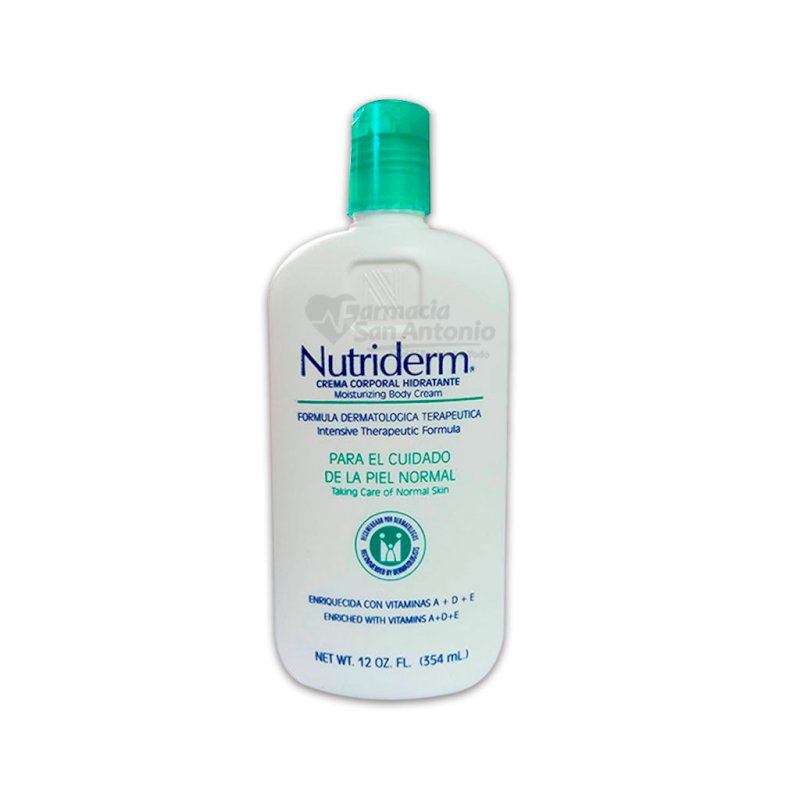 CREMA NUTRIDERM P/NORMAL 12 Oz