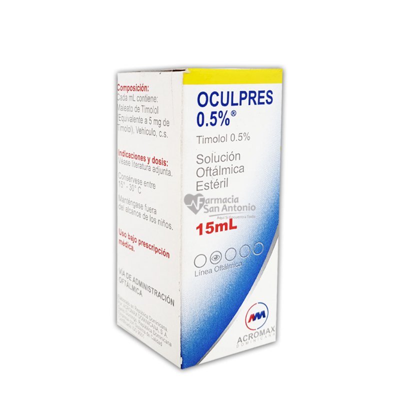 OCULPRES 0.5% 10ML COLIRIO