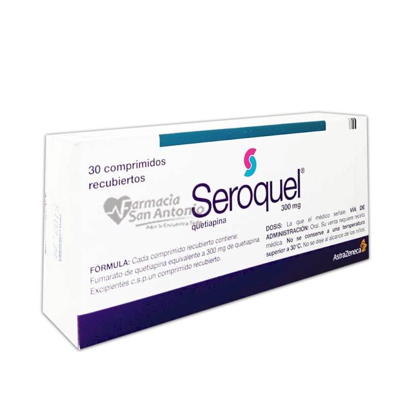 UNIDAD SEROQUEL 300MG