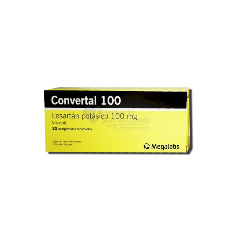 CONVERTAL 100MG X 30 TAB $