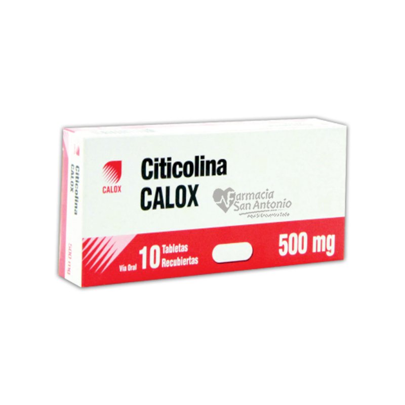 CITICOLINA 500MG X 10 TABS CALOX