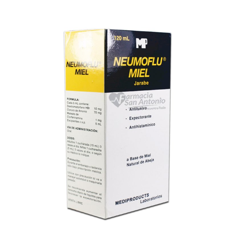 NEUMOFLU MIEL JBE 120ML