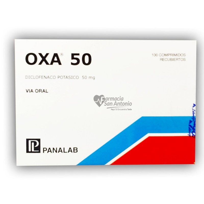 OXA 50MG X 100 TAB $